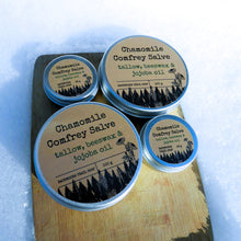 Load image into Gallery viewer, Chamomile Comfrey Salve: Beeswax, Tallow & Jojoba