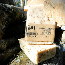 Load image into Gallery viewer, Lumberjack Sunrise Soap Bar - Coffee + Fir Needle