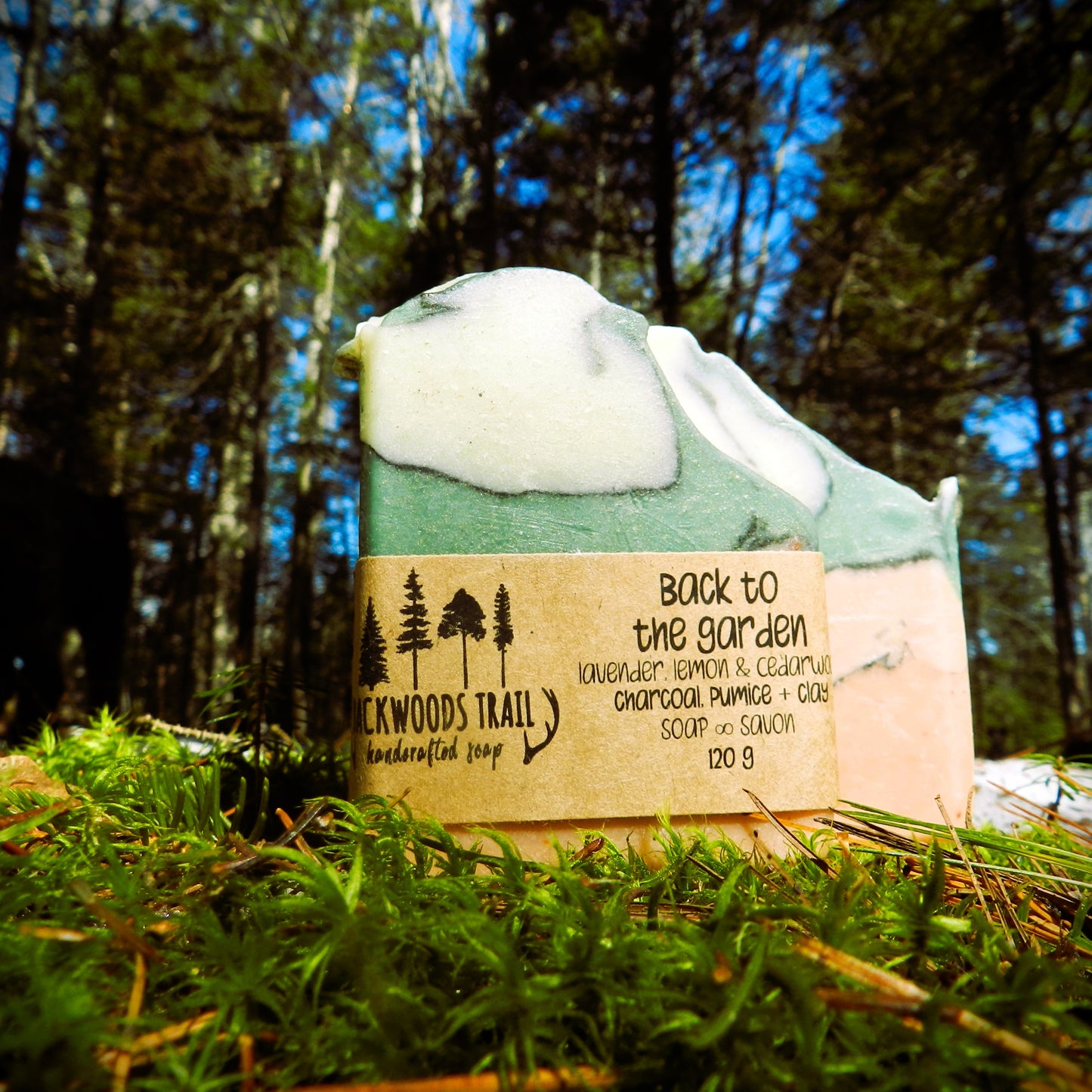 Back to the Garden Soap Bar - Lemon, Lavender & Cedarwood + Pumice