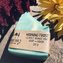 Load image into Gallery viewer, Morning Frost Soap Bar - Licorice Orange Peppermint