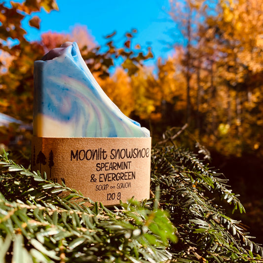 Moonlit Snowshoe - Fir Needle & Spearmint Soap Bar