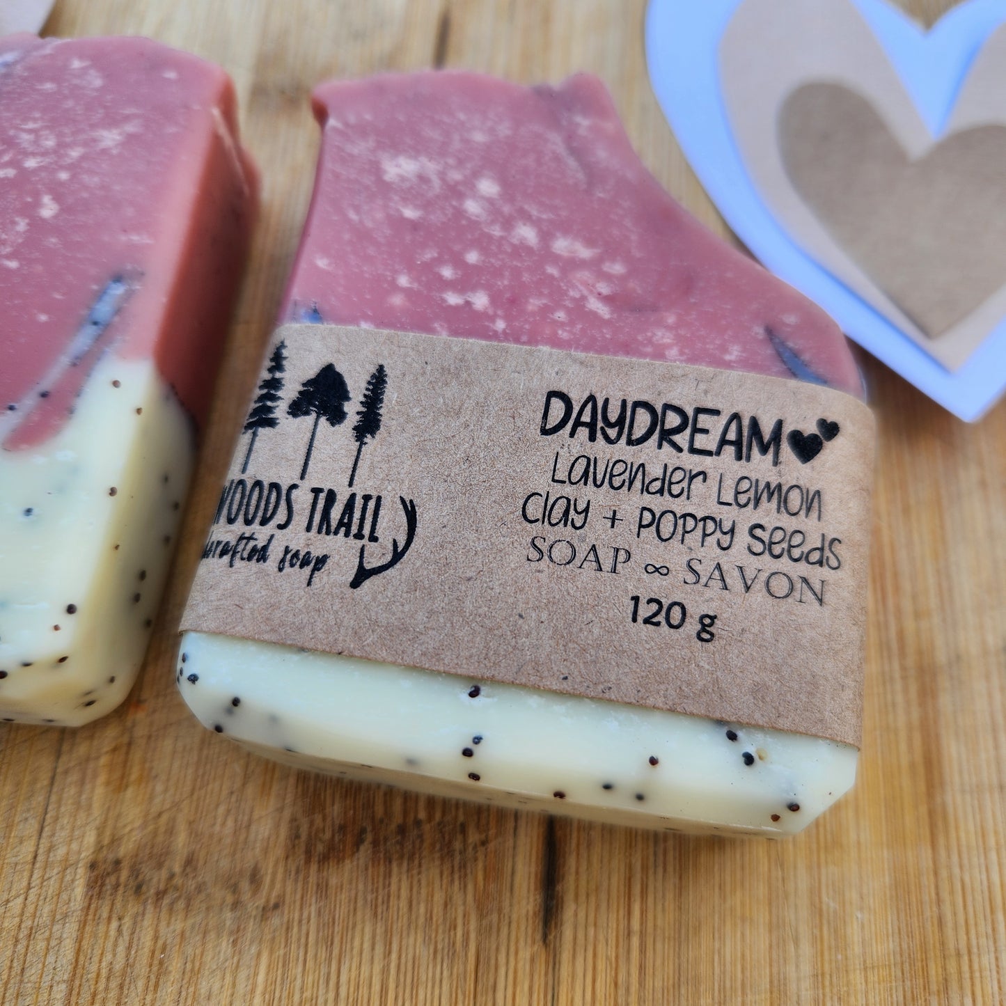 Daydream - Lavender Lemon + Poppy Seed Soap Bar