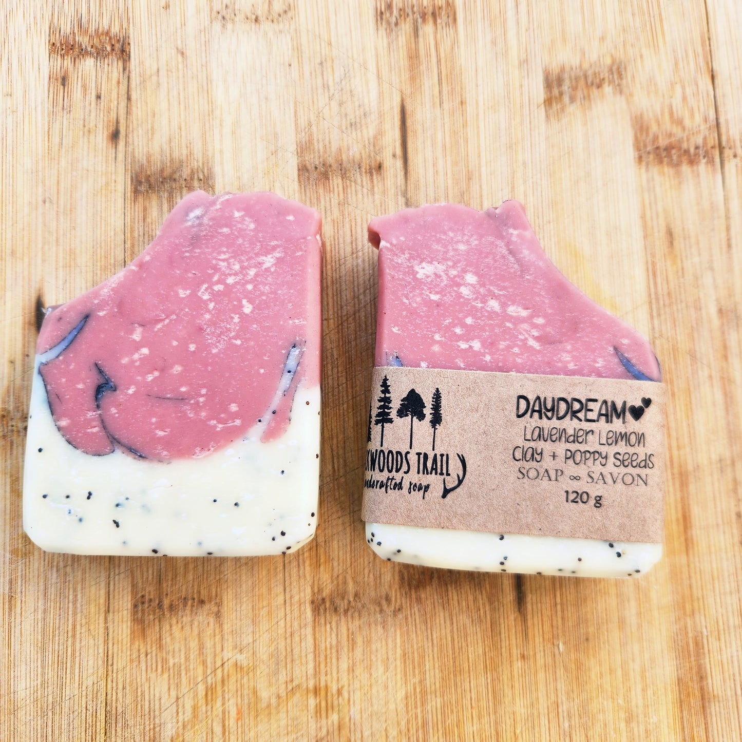 Daydream - Lavender Lemon + Poppy Seed Soap Bar
