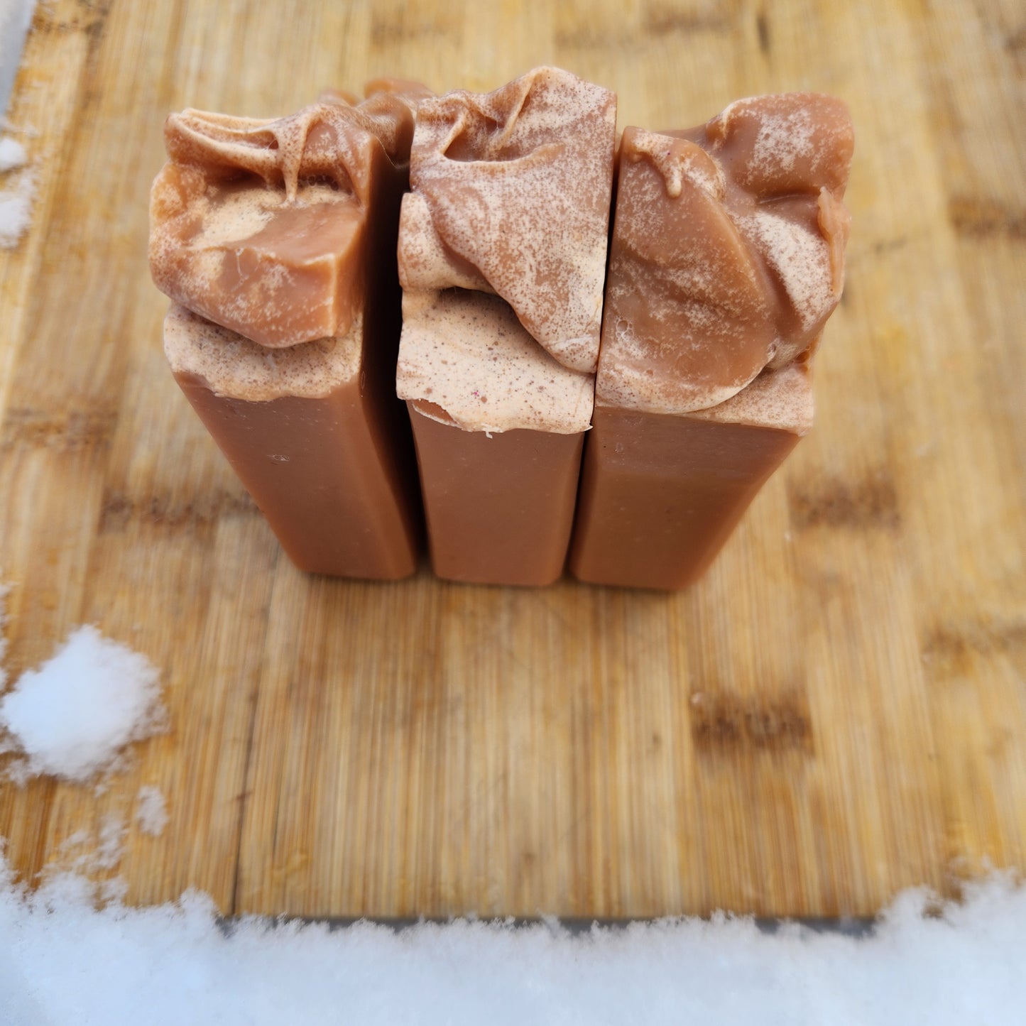 Hearthside - Cinnamon Orange + Pink Clay Soap Bar