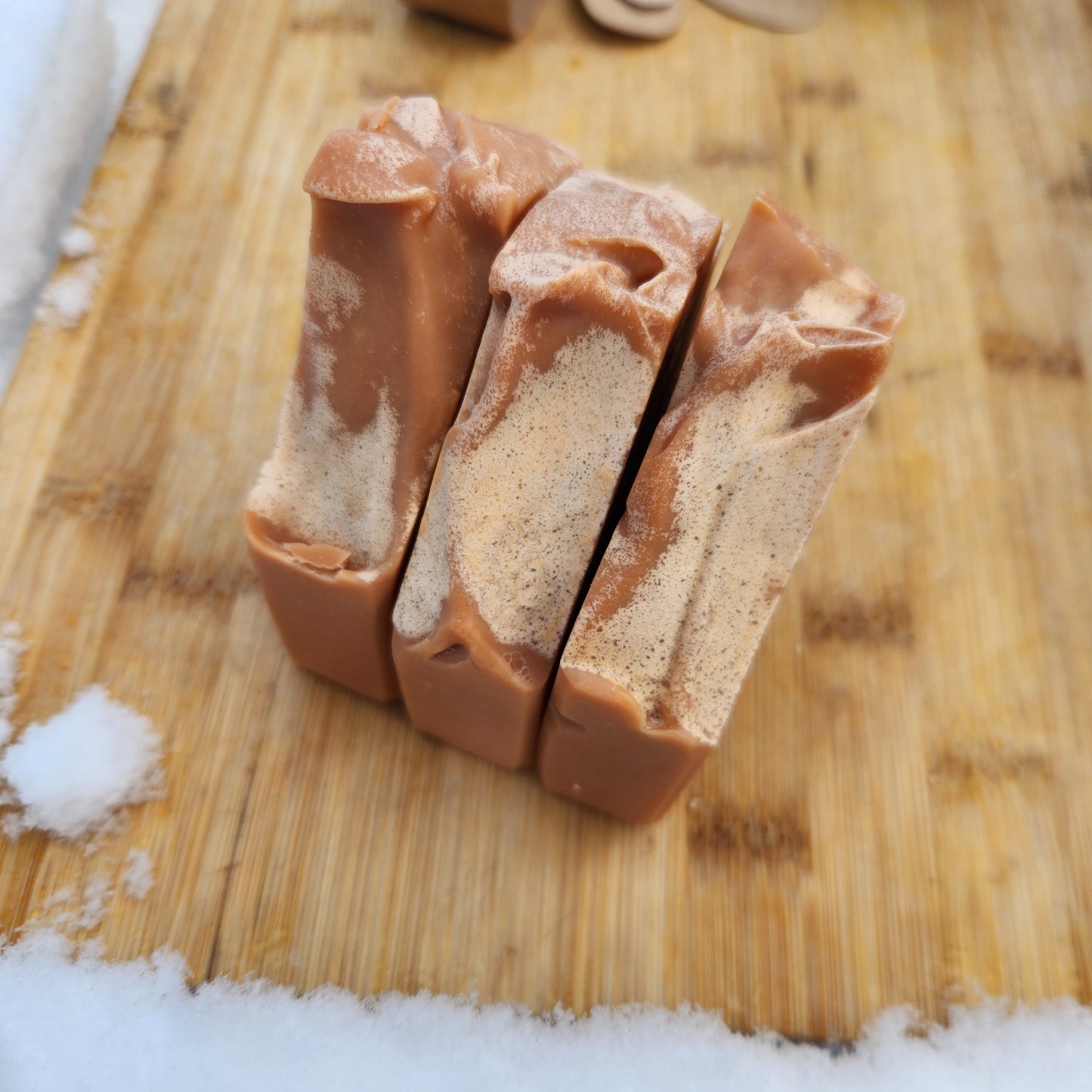 Hearthside - Cinnamon Orange + Pink Clay Soap Bar