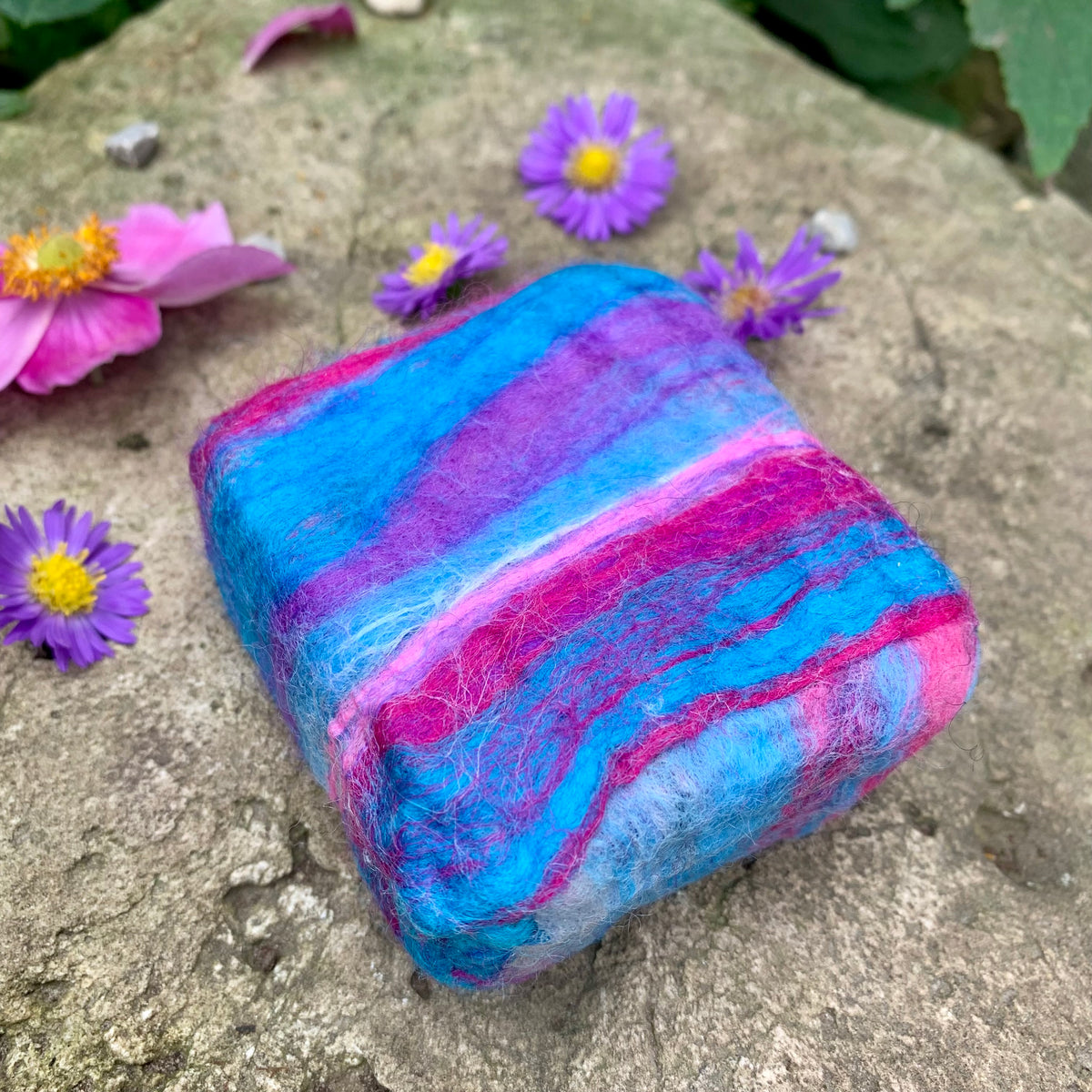 Wool Felted Soap Bar - Rosemary Peppermint