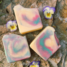 Load image into Gallery viewer, Aurora Glow Soap Bar - Lemongrass &amp; Orange Essential Oils