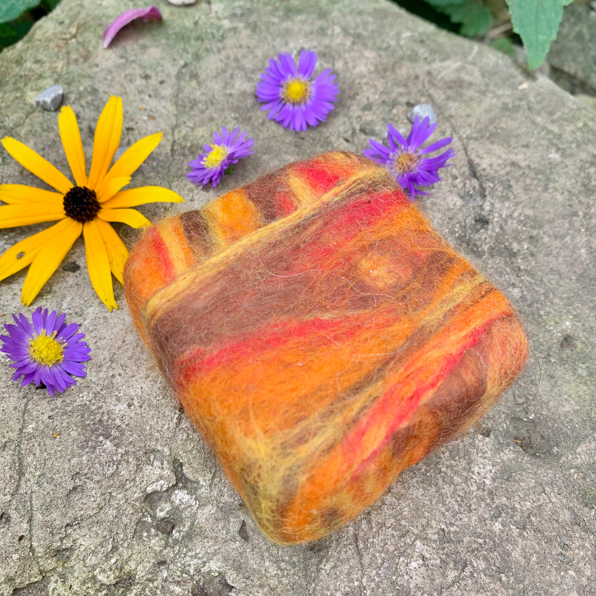 Wool Felted Soap Bar - Rosemary Peppermint
