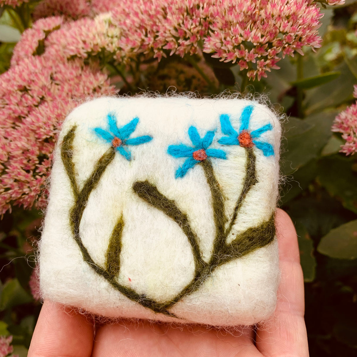 Wool Felted Soap Bar - Rosemary Peppermint
