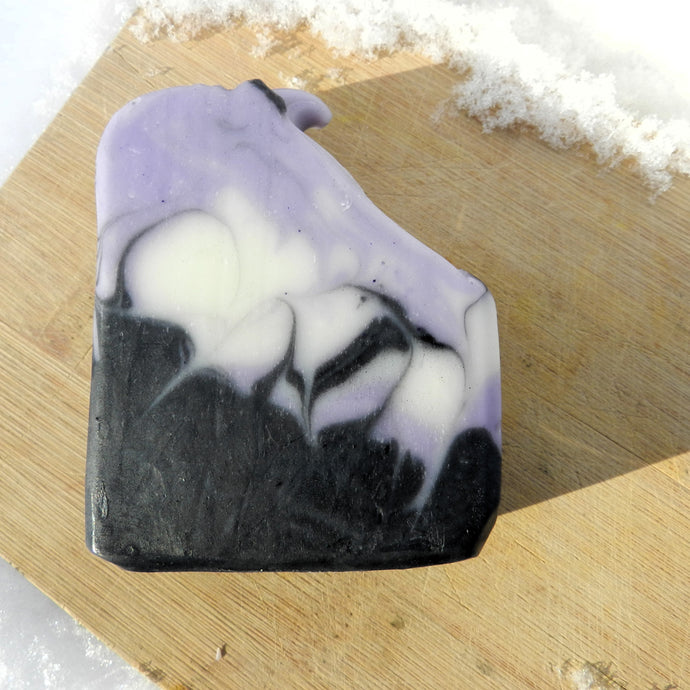 Stargazer - Lavender Bergamot & Activated Charcoal Soap Bar