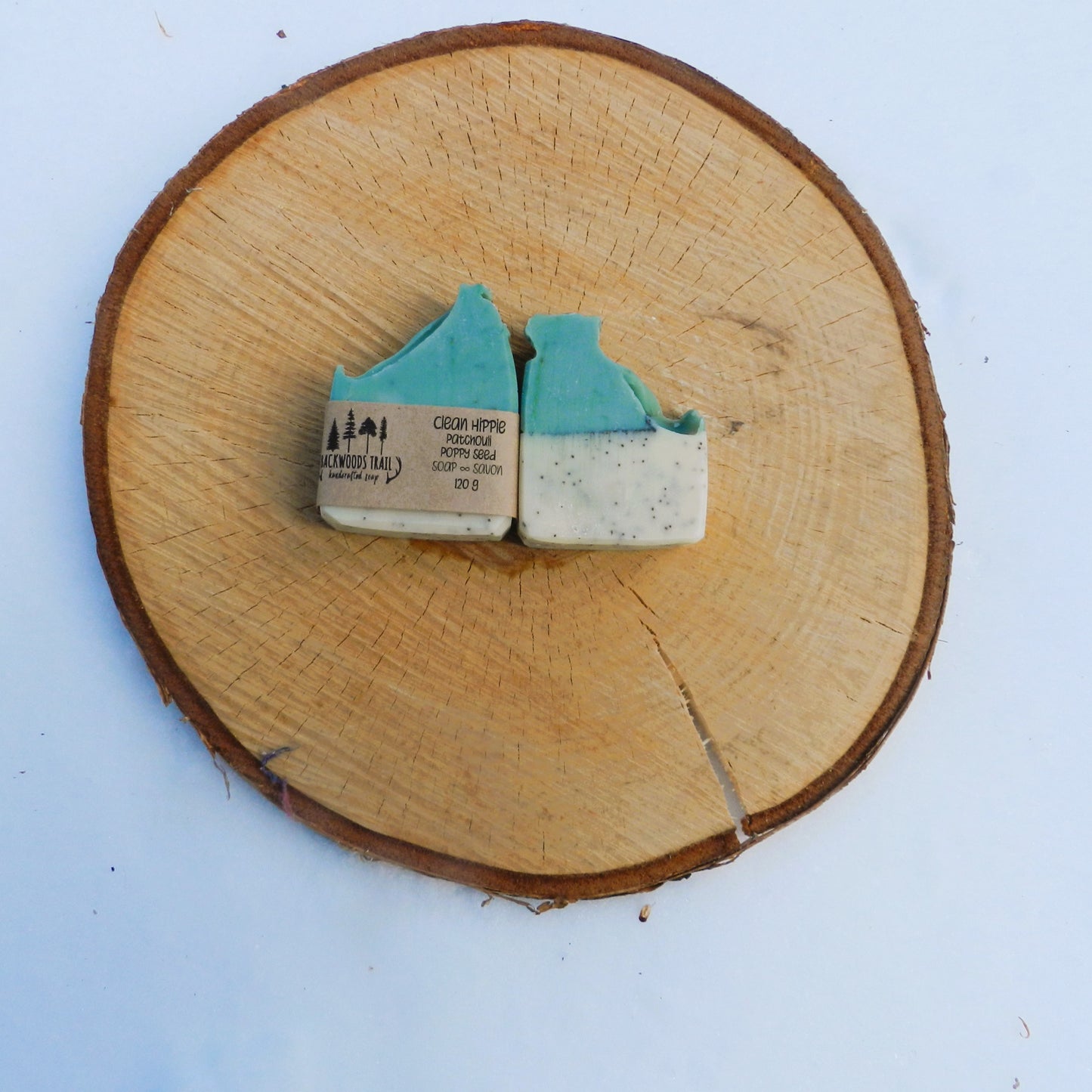 Clean Hippie - Patchouli & Poppy Seed Soap Bar