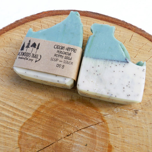 Clean Hippie - Patchouli & Poppy Seed Soap Bar