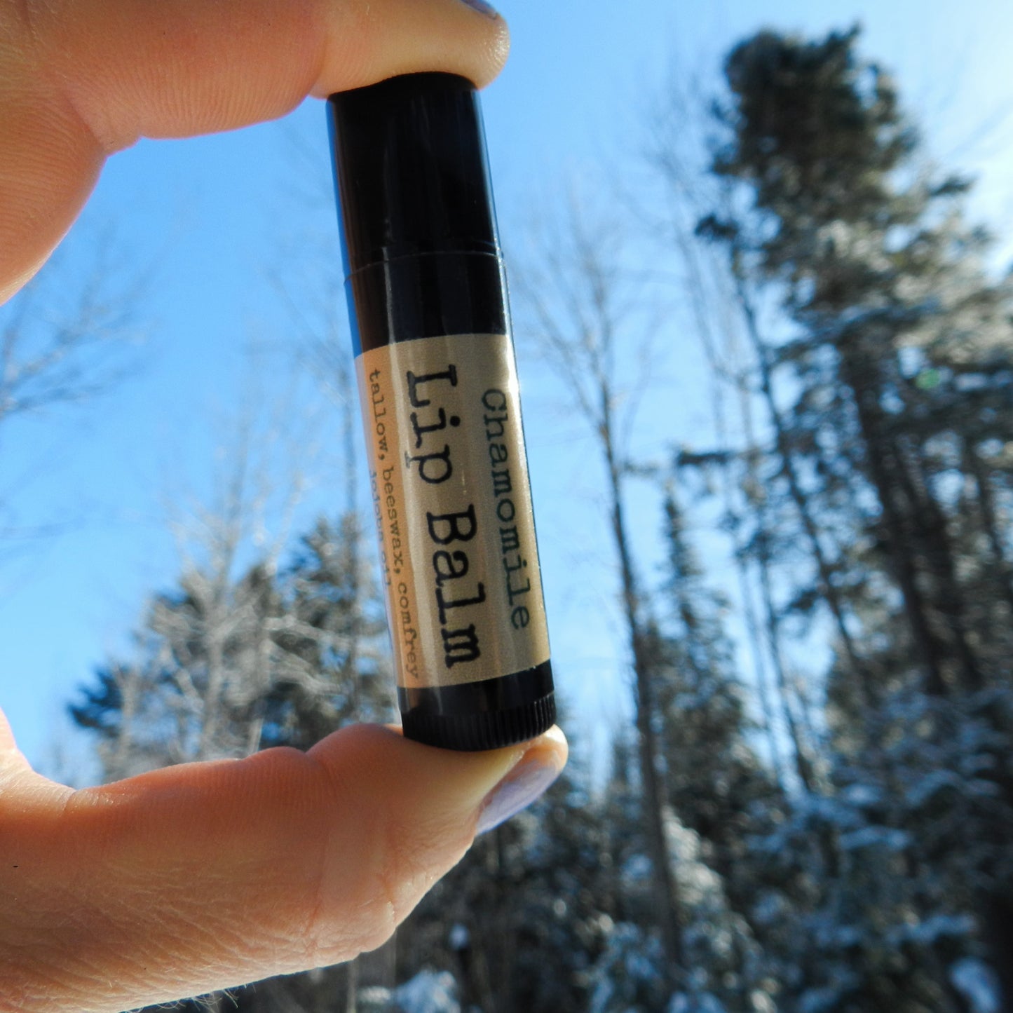 Lip Balm - Chamomile, Jojoba Oil, Beeswax & Tallow