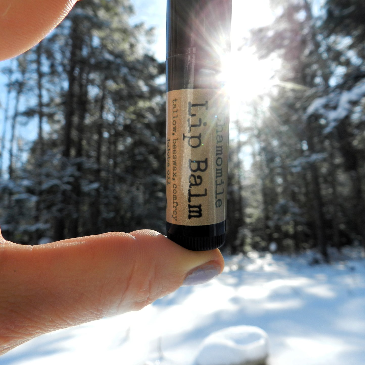 Lip Balm - Chamomile, Jojoba Oil, Beeswax & Tallow