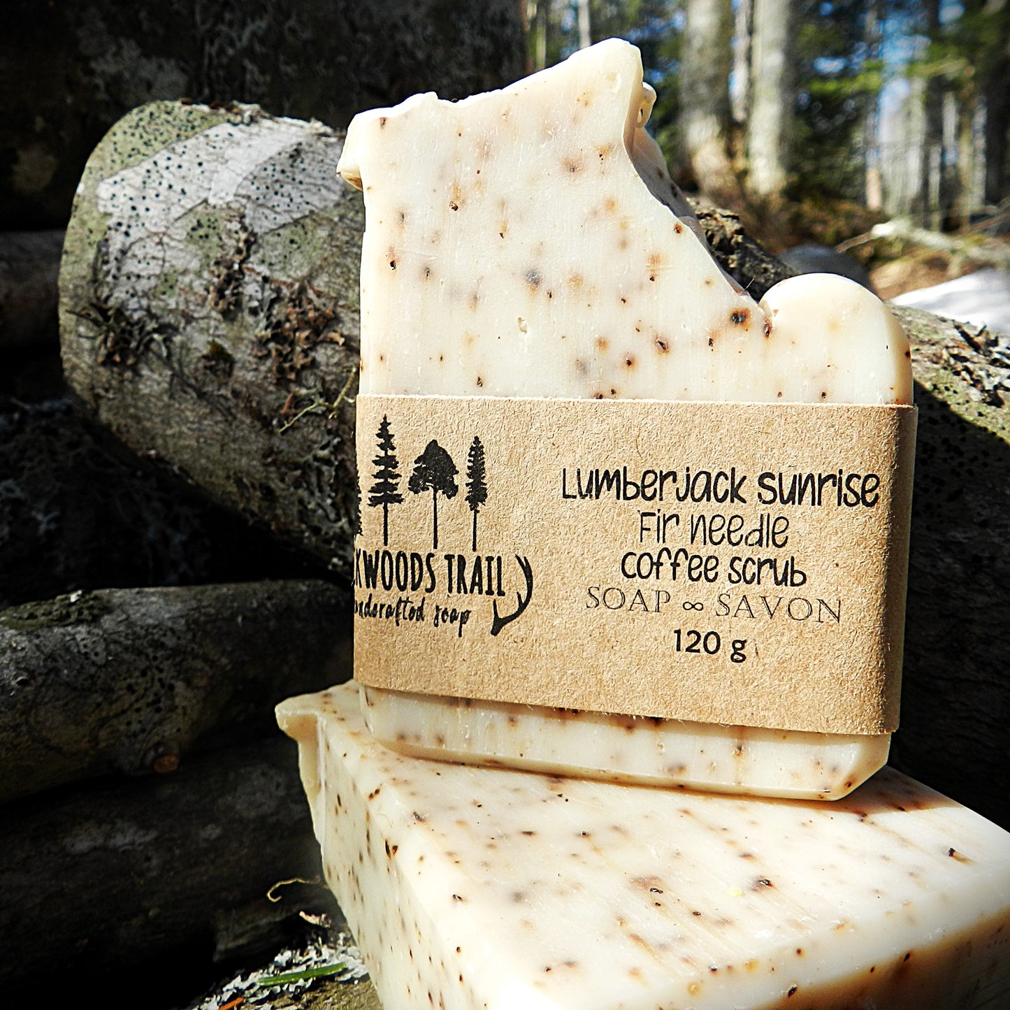 Lumberjack Sunrise Soap Bar - Coffee + Fir Needle