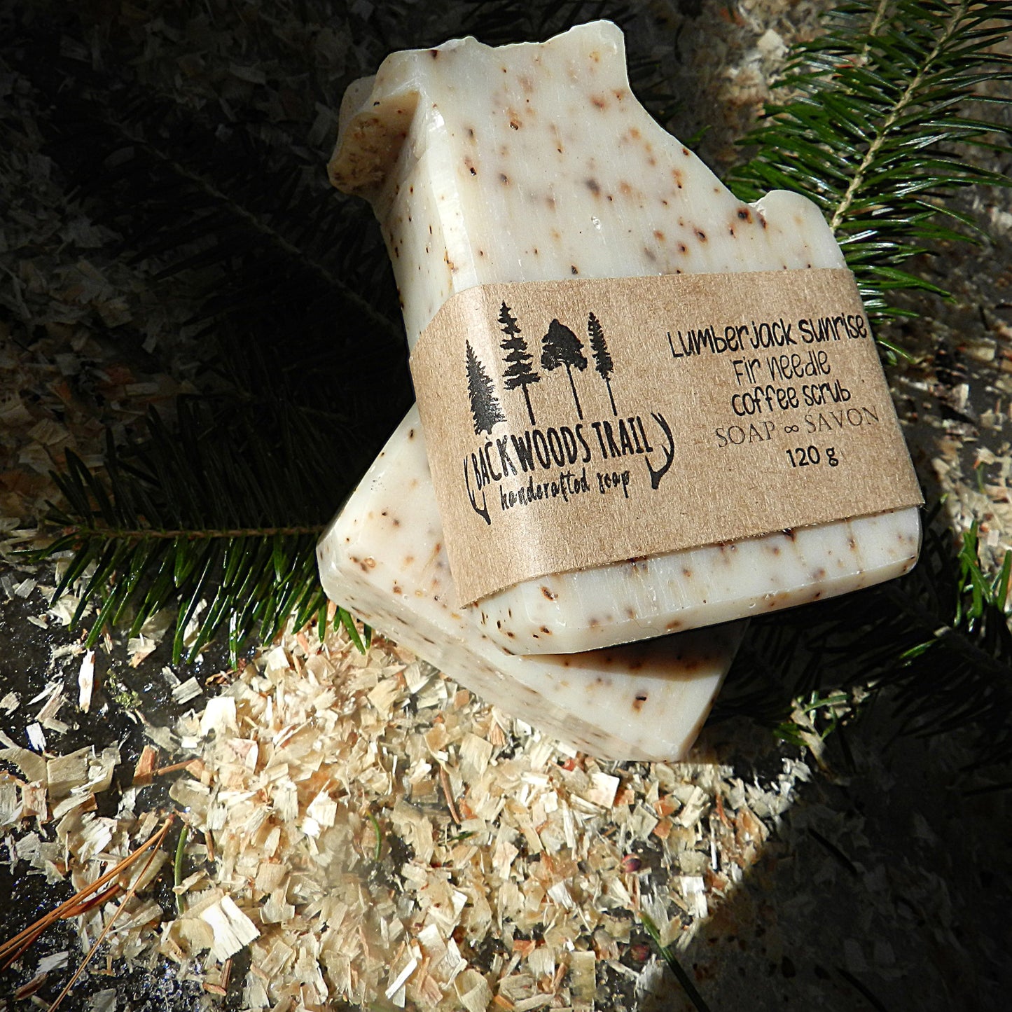Lumberjack Sunrise Soap Bar - Coffee + Fir Needle