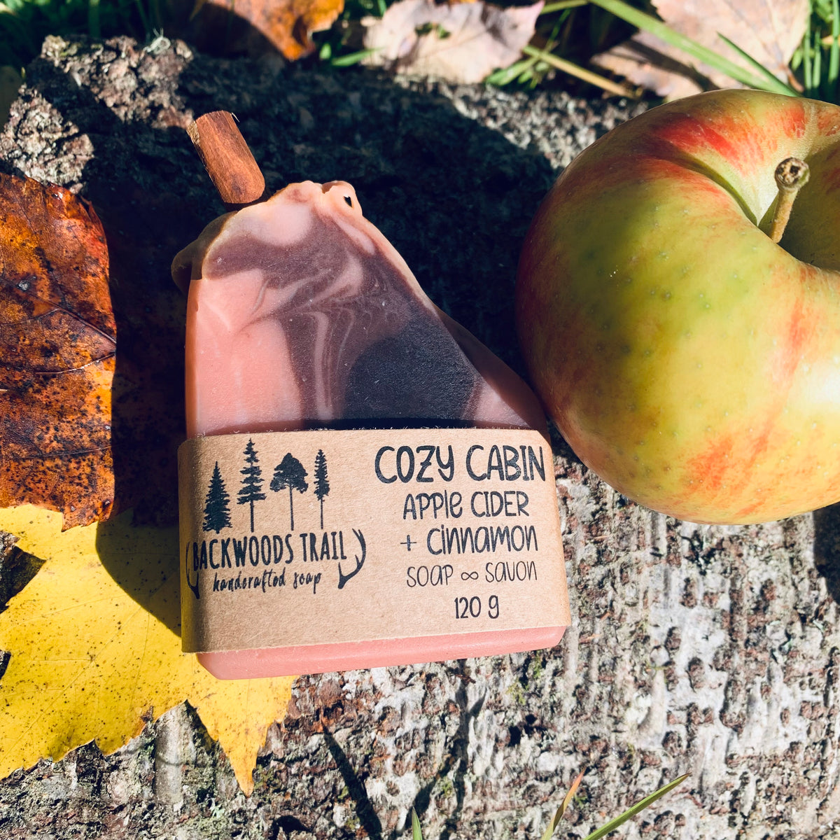 Cozy Cabin - Apple Cider & Cinnamon Soap Bar