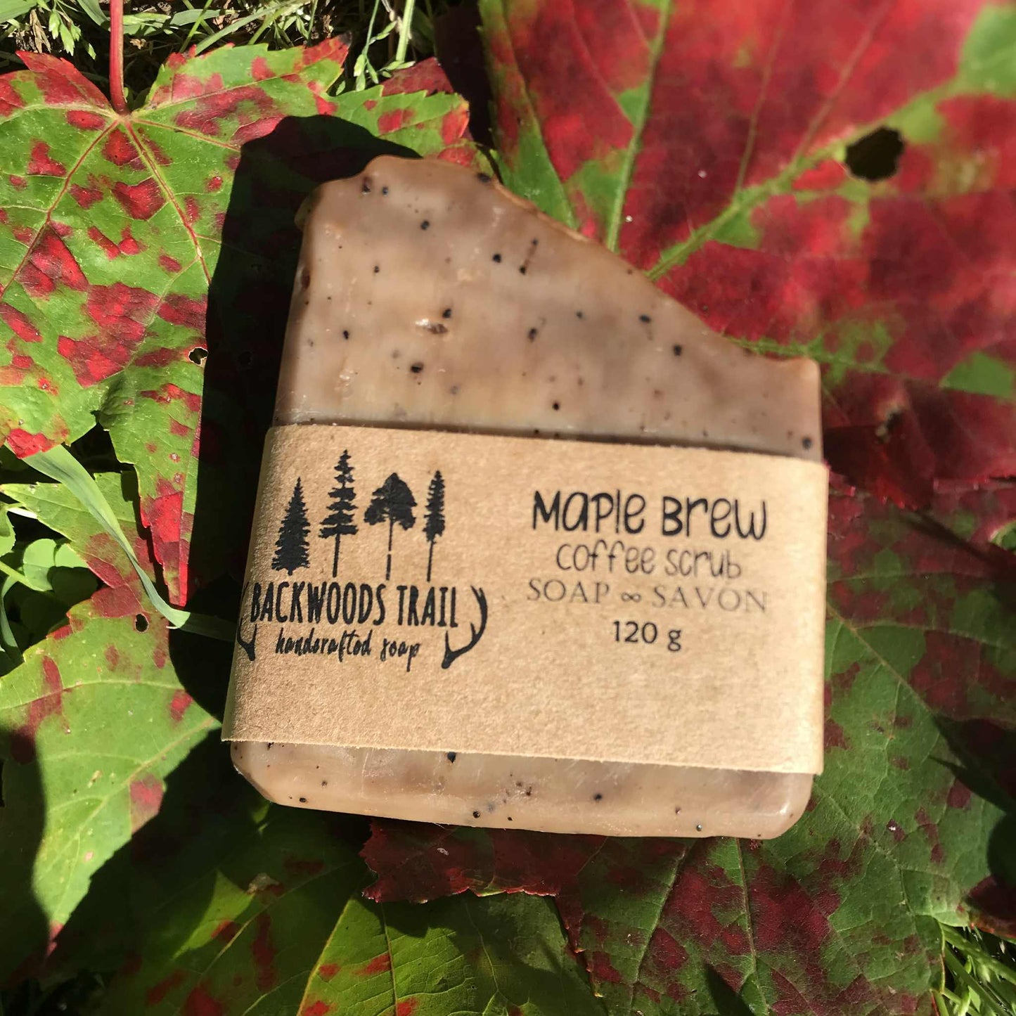 Maple Brew Coffee Scrub Soap Bar