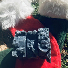 Load image into Gallery viewer, Lump of Coal Soap Bar - Fir Needle, Cinnamon, Peppermint + Charcoal