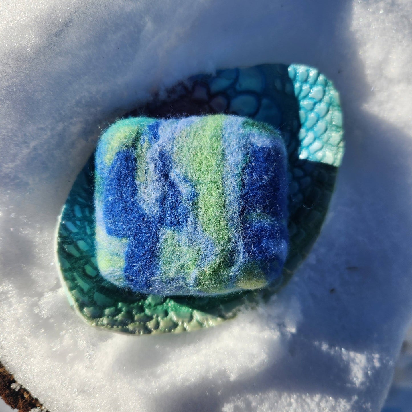 Wool Felted Soap Bar