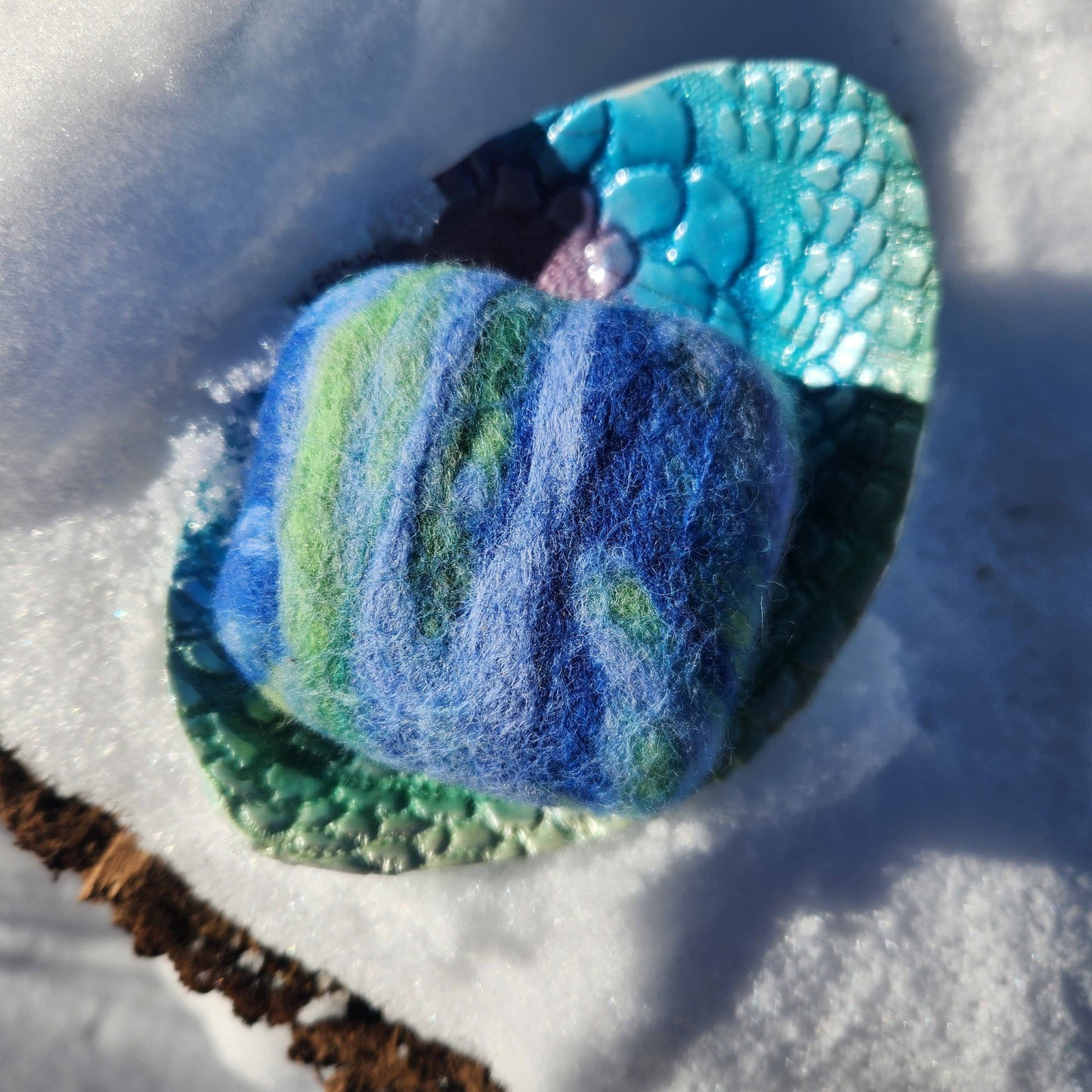 Wool Felted Soap Bar