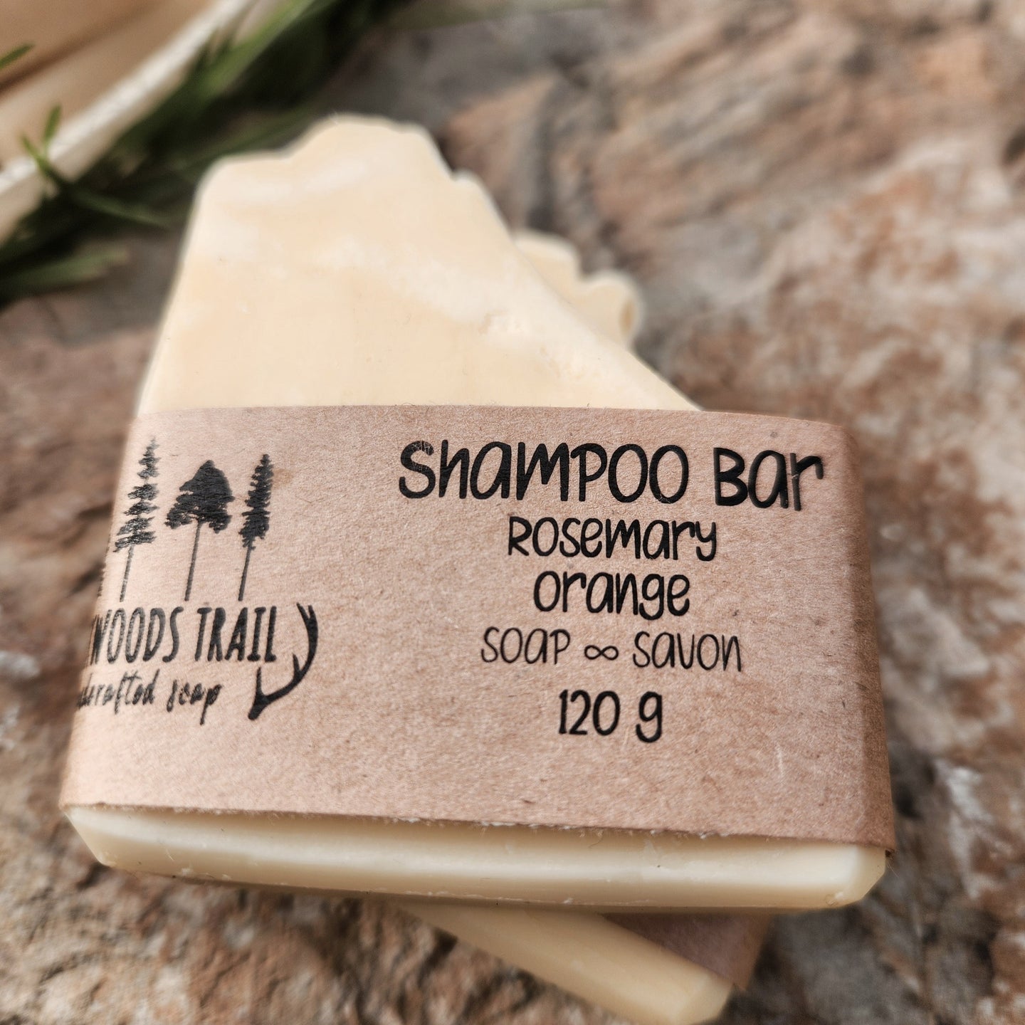 Shampoo Bar - Rosemary Orange Apple Cidar Vinegar