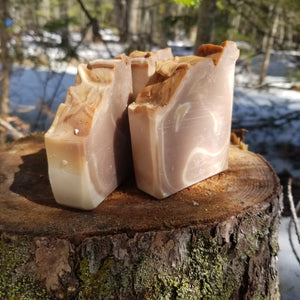 Vanilla Soap Bar with Sweet Almond Oil + Shea Butter