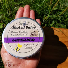 Load image into Gallery viewer, Lavender &amp; Beeswax Herbal Salve
