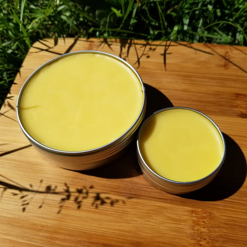 Chamomile Comfrey Salve: Beeswax, Tallow & Jojoba